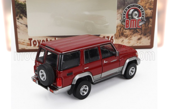 TOYOTA Land Cruiser Lc76 (2014), Red Silver