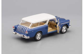 CHEVROLET Nomad (1955), blue / white