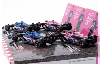 ALPINE A523 Formula 1 Esteban Ocon №31, Pierre Gasly №10 (2023)