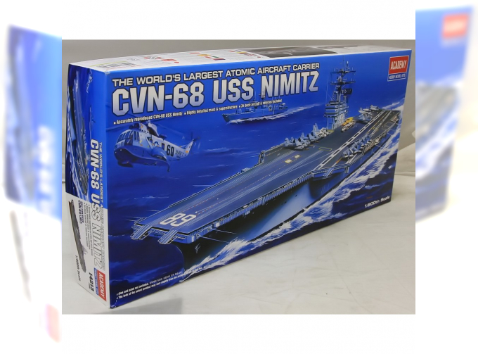 Сборная модель авианосец CVN-68 USS Nimitz