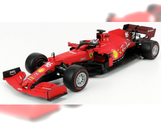 FERRARI F1 Sf21 Team Scuderia Ferrari Mission Winnow N16 Season (2021) Charles Leclerc, Matt Red