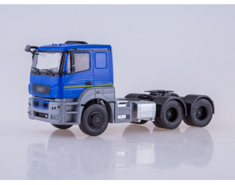 Камский грузовик 65206 седельный тягач, синий