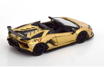 LAMBORGHINI Aventador SVJ Roadster, light gold black