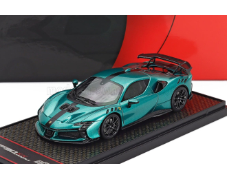 FERRARI Sf90 Xx Stradale (2024), Green Jewel - Black