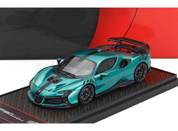 FERRARI Sf90 Xx Stradale (2024), Green Jewel - Black