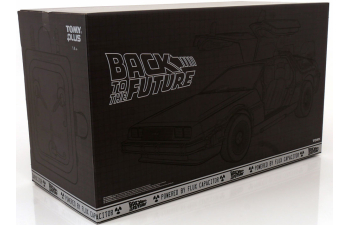 DELOREAN DMC 12 Back To The Future Part 1, mit Hund Einstein (1983)