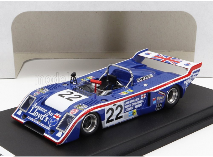 CHEVRON B31 Fvc Cosworth Team Lloyd's №22 24h Le Mans (1977) T.Charnell - I.Bracey - J.Hine - R.Smith, Blue White Red