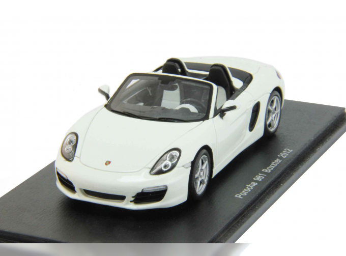 PORSCHE 981 New Boxster (2012), white