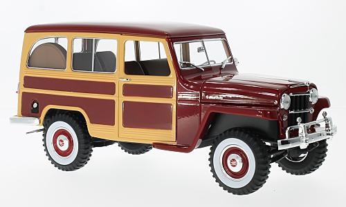 JEEP Willys Station Wagon (1955), dark red