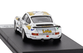 PORSCHE 911 Carrera Rs Team G. Maurer №84 Winner Gt Class 24h Le Mans (1975) Gerhard Maurer - Christian Beez - Eugen Strahl, White