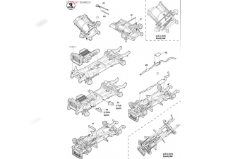 Сборная модель Автомобиль Land Rover Wolf WMIK