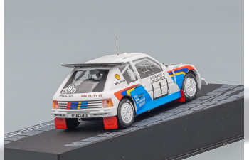 PEUGEOT 205 T16 E2 #1 T.Salonen - S.Harjanne, white