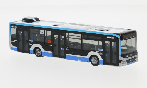 MAN Lion s City 12 Trieste Transporti (IT) (2018), blue/black/white