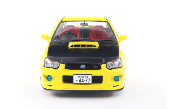 SUBARU Impreza WRX STi Streetfighters (2003), yellow black