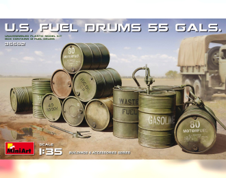 Сборная модель U.S. Fuel Drums 55 Gals