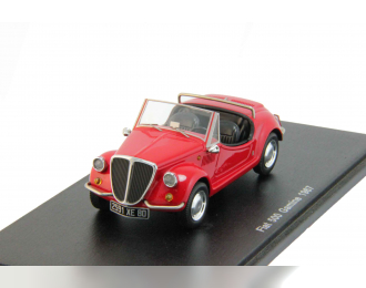 FIAT 500 Gamine (1967), red