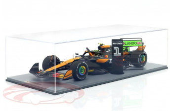 McLAREN MCL38 №1 Pole Position & winner Abu Dhabi GP (Yas Marina) Formula 1 Lando Norris (2024)