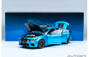 DODGE Charger Hellcat Redeye Jailbreak Coupe (2023), light blue