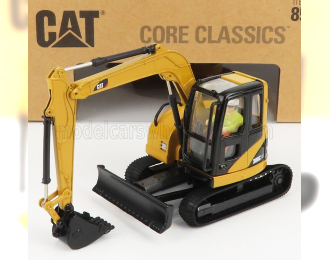 CATERPILLAR Cat308c Cr Escavatore Cingolato - Tractor Hydraulic Mini Excavator, Yellow Black