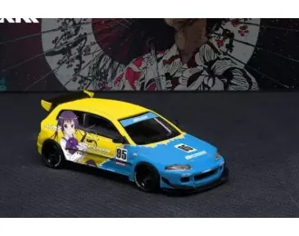 HONDA Civic #CIVOC EG6 Rocket Bunny Spoon with Bear Brick Figure