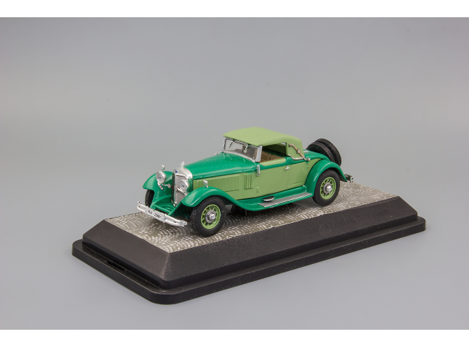 MERCEDES-BENZ Grosser Cabriolet Karrosserie Auer W07 (1931-1938) green / beige