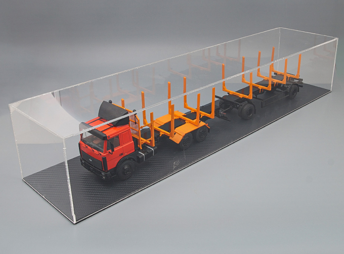 Бокс для хранения моделей (554х124х104 мм), покрытие карбон черный