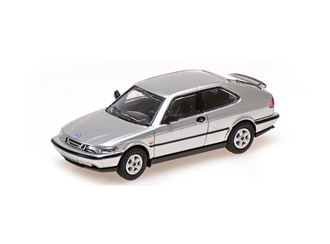 SAAB 900 Turbo 16S (Aero) Coupe (1987), silver metallic