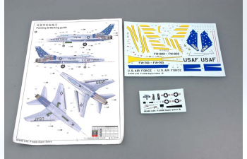 Сборная модель Американский истребитель F-100D SUPER SABRE