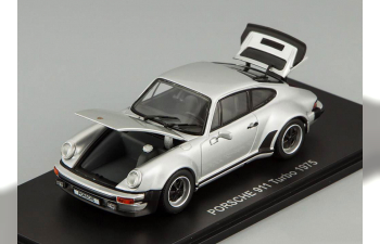 PORSCHE 911 Turbo (1975), silver