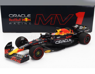 RED BULL F1 Rb19 Team Oracle Red Bull Racing №1 World Champion Season (2023) Max Verstappen, Matt Blue