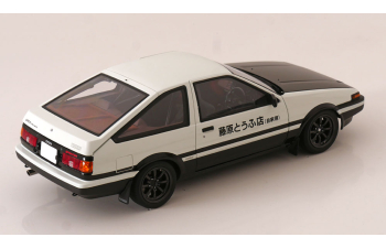 TOYOTA Sprinter Trueno (AE86) Project D Final Version, white matt-black