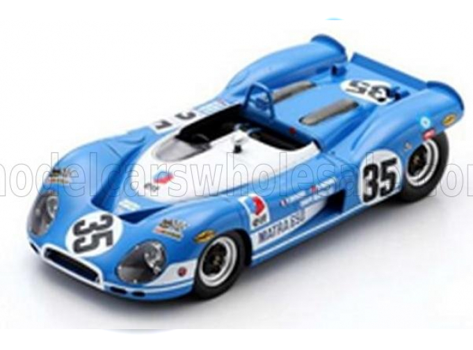 MATRA SIMCA Ms650 №35 12h Sebring (1970) D.Gurney - F.Cevert, Blue White