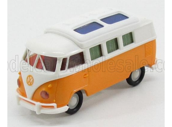 VOLKSWAGEN T1b Camping Bus 1970, Yellow White