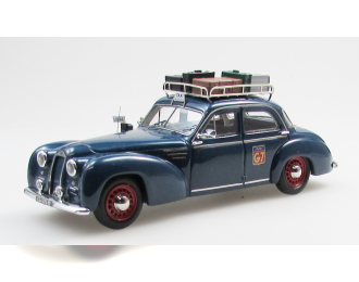 DELAGE D6-3L sedan Paris taxi (1948-54), blue