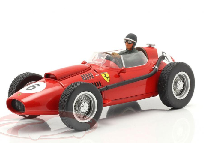 FERRARI Dino 246 №6 2nd Morocco GP World Champion Formula 1 Mike Hawthorn (1958)