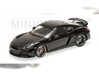 PORSCHE Cayman GT4 (2016), black metallic