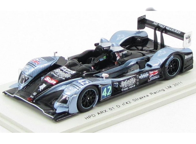 HPD Arx 01 D Strakka Racing N42 24h Le Mans (2011) N.Leventis - D.Watts - J.Kane, Black Light Blue Met