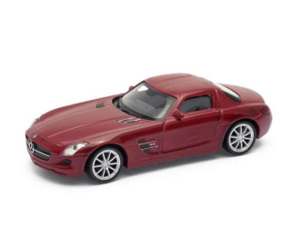 MERCEDES-BENZ SLS AMG (2014), red