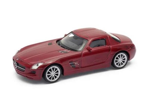 MERCEDES-BENZ SLS AMG (2014), red