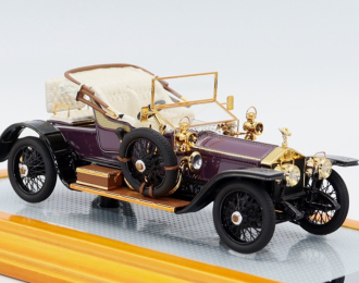 Rolls Royce Silver Ghost 1910 Balloon Car sn1513 Open, Purple/Black