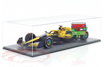 McLAREN MCL38 #81 2nd Monaco GP Formula 1 Oscar Piastri (2024)