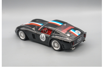 FERRARI 250 GTO 1962, чёрный, 21 см.