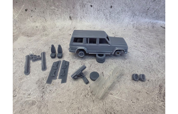 Сборная модель Nissan Patrol Y60
