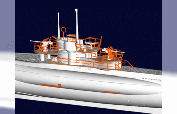 Сборная модель German U-boat type IX A/B (Profi set)