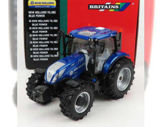 NEW HOLLAND T6.180 Tractor Blue Power (2018), Blue