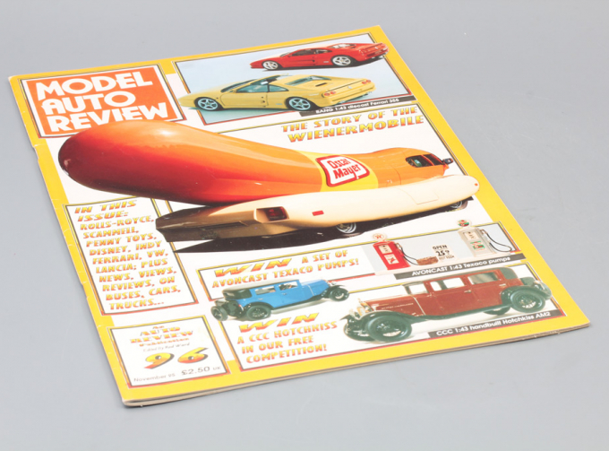 Журнал Model Auto Review - November 1995