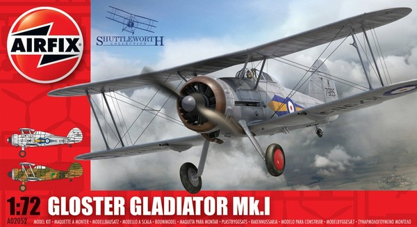 Сборная модель Gloster Gladiator Mk I