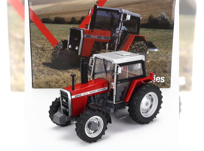 MASSEY FERGUSON Mf2645 Tractor (1988), Red Silver