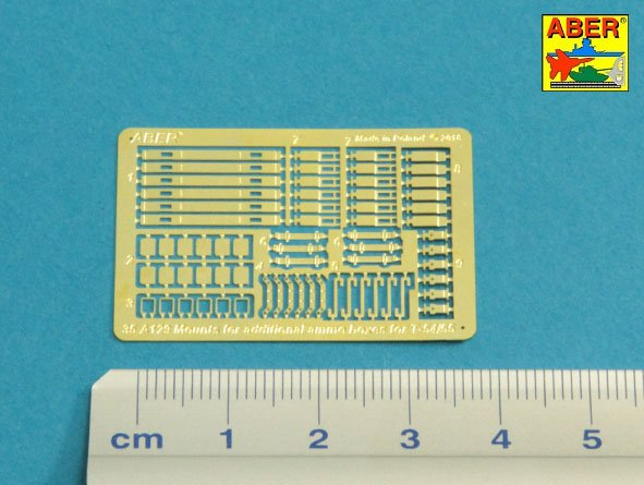 Mounts for additional ammunition boxes used on Soviet tanka like: Т-54; Т-55 or Т-62