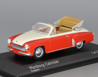 WARTBURG 311/2 Cabriolet (1959), orange / beige